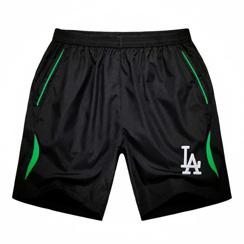 Men's Los Angeles Dodgers Black Green Stripe MLB Shorts,We sell and wholesale Men's Los Angeles Dodgers Black Green Stripe MLB Shorts on line form chian!